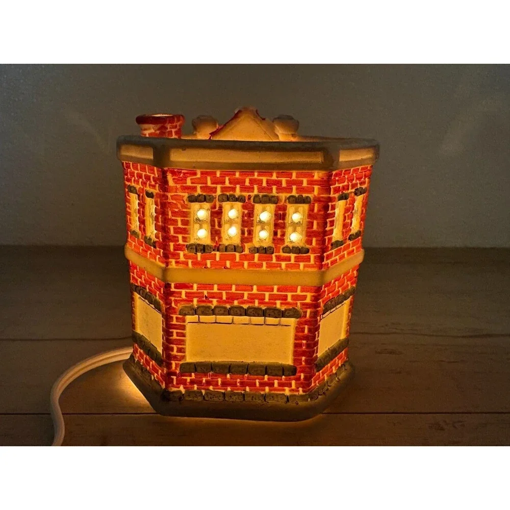 1994 American Landmarks Collection Christmas Heiling & Meyers Porcelain Store